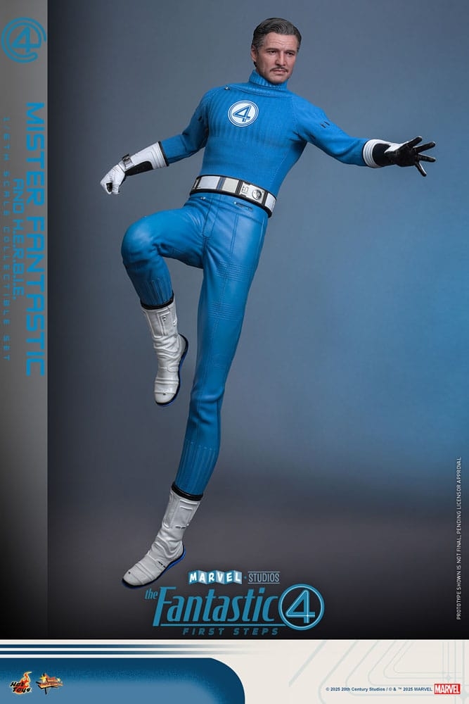 Mister Fantastic Deluxe par Hot Toys - figurine 1/6 Les 4 Fantastiques : Premiers Pas de 30 cm - Reference MMS822