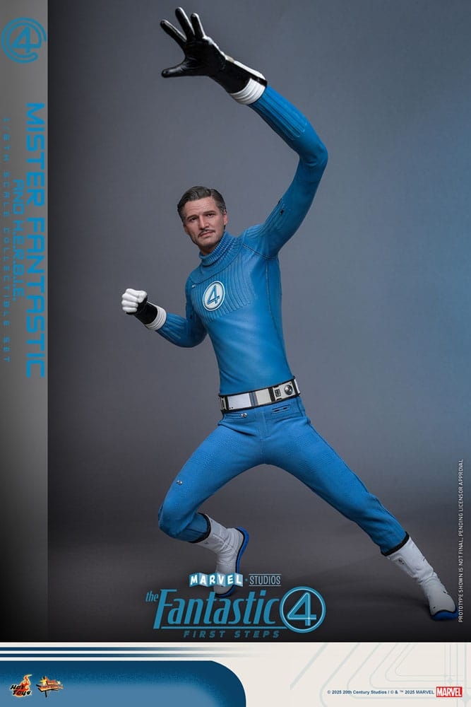 Mister Fantastic Deluxe par Hot Toys - figurine 1/6 Les 4 Fantastiques : Premiers Pas de 30 cm - Reference MMS822