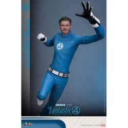Mister Fantastic van Hot Toys Deluxe version - Fantastic 4: First Steps 1/6 schaal actiefiguur - MMS822