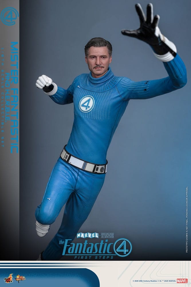 Mister Fantastic Deluxe par Hot Toys - figurine 1/6 Les 4 Fantastiques : Premiers Pas de 30 cm - Reference MMS822