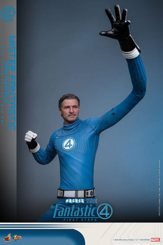 Mister Fantastic Deluxe par Hot Toys - figurine 1/6 Les 4 Fantastiques : Premiers Pas de 30 cm - Reference MMS822