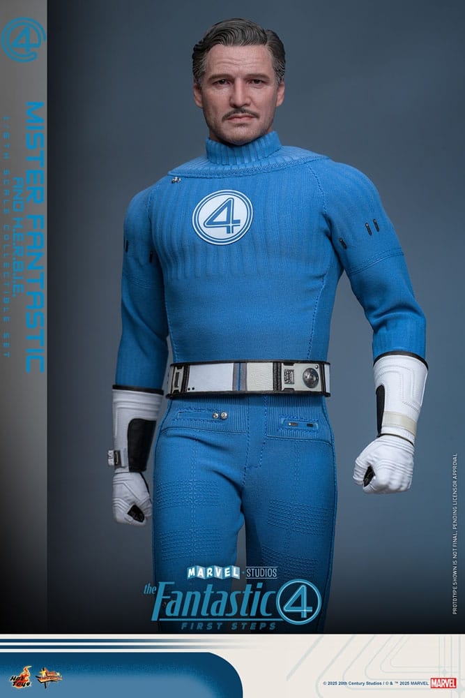Mister Fantastic Deluxe par Hot Toys - figurine 1/6 Les 4 Fantastiques : Premiers Pas de 30 cm - Reference MMS822