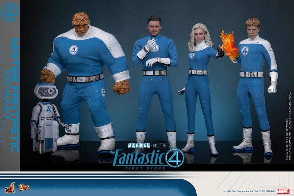 Mister Fantastic Deluxe par Hot Toys - figurine 1/6 Les 4 Fantastiques : Premiers Pas de 30 cm - Reference MMS822