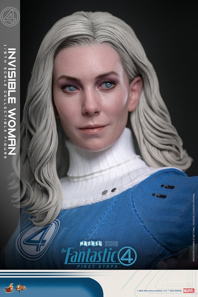 Invisible Woman par Hot Toys - figurine 1/6 Les 4 Fantastiques : Premiers Pas de 28 cm - Reference MMS823