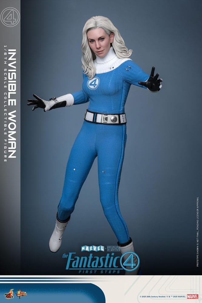 Invisible Woman par Hot Toys - figurine 1/6 Les 4 Fantastiques : Premiers Pas de 28 cm - Reference MMS823