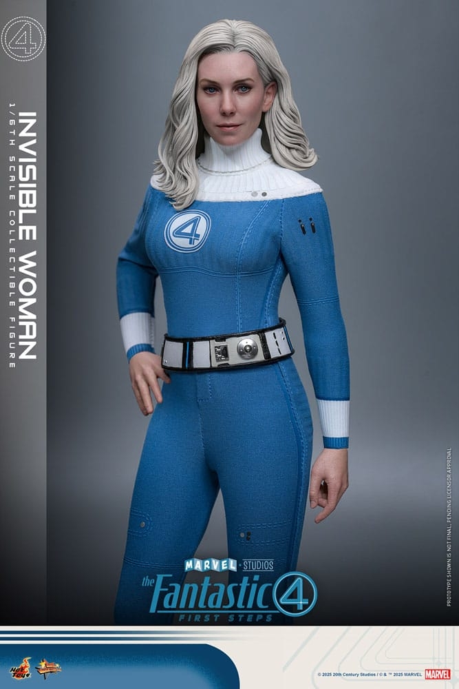 Invisible Woman par Hot Toys - figurine 1/6 Les 4 Fantastiques : Premiers Pas de 28 cm - Reference MMS823