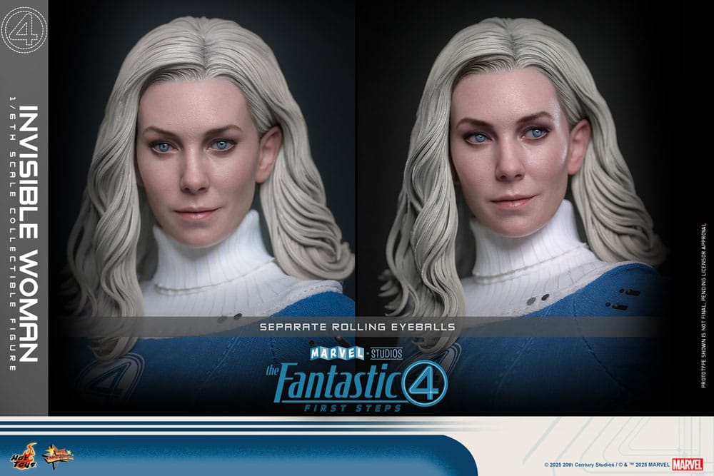 Invisible Woman par Hot Toys - figurine 1/6 Les 4 Fantastiques : Premiers Pas de 28 cm - Reference MMS823