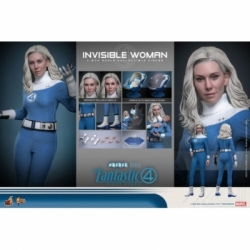Invisible Woman par Hot Toys - figurine 1/6 Les 4 Fantastiques : Premiers Pas de 28 cm - Reference MMS823