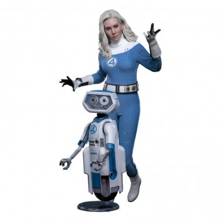 Invisible Woman Deluxe par Hot Toys - figurine 1/6 Les 4 Fantastiques : Premiers Pas de 28 cm - Reference MMS824