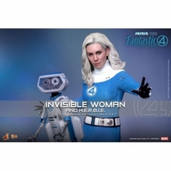 Invisible Woman van Hot Toys Deluxe version - Fantastic 4: First Steps 1/6 schaal actiefiguur - MMS824