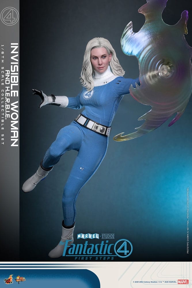 Invisible Woman Deluxe par Hot Toys - figurine 1/6 Les 4 Fantastiques : Premiers Pas de 28 cm - Reference MMS824