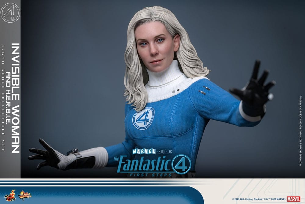 Invisible Woman Deluxe par Hot Toys - figurine 1/6 Les 4 Fantastiques : Premiers Pas de 28 cm - Reference MMS824