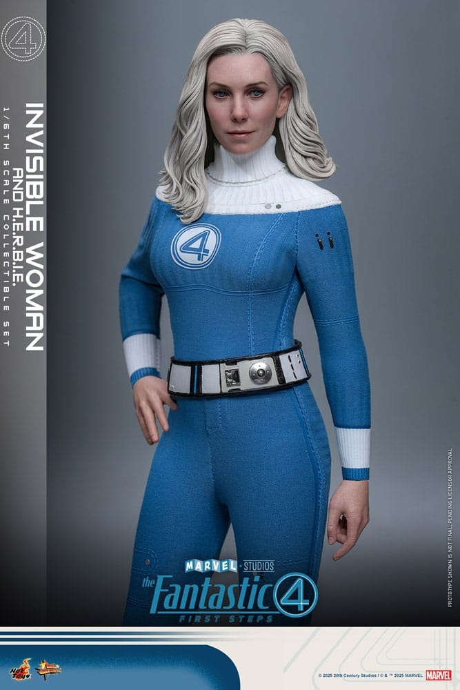 Invisible Woman Deluxe par Hot Toys - figurine 1/6 Les 4 Fantastiques : Premiers Pas de 28 cm - Reference MMS824