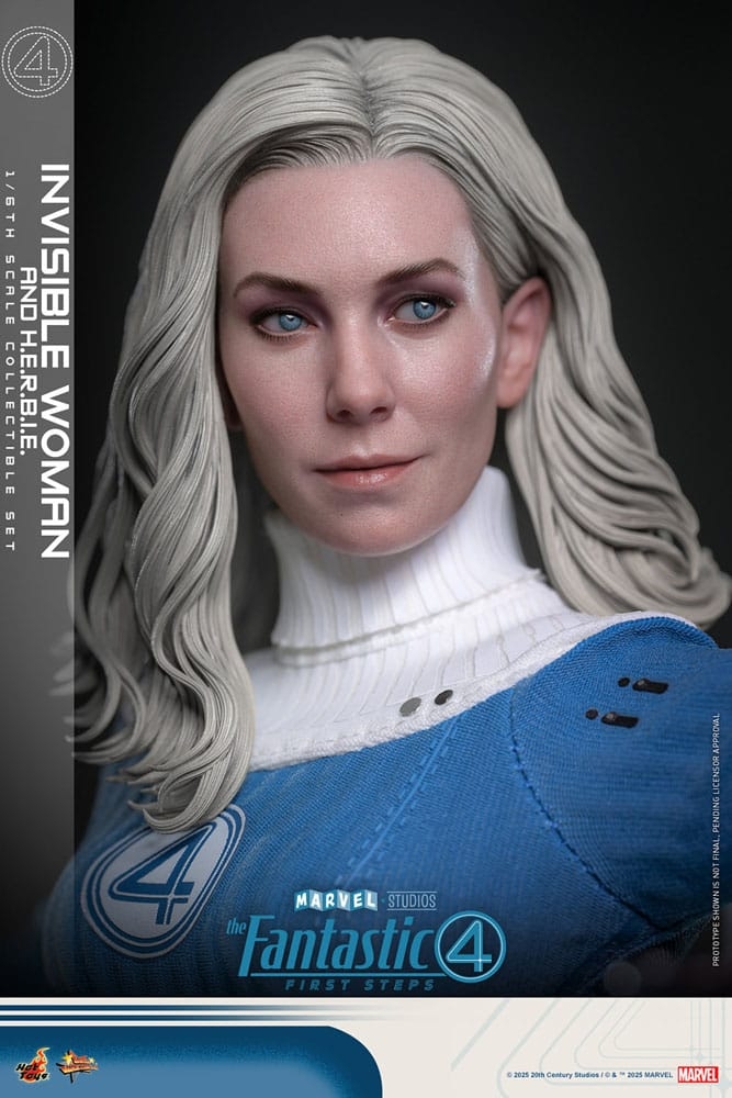 Invisible Woman Deluxe par Hot Toys - figurine 1/6 Les 4 Fantastiques : Premiers Pas de 28 cm - Reference MMS824