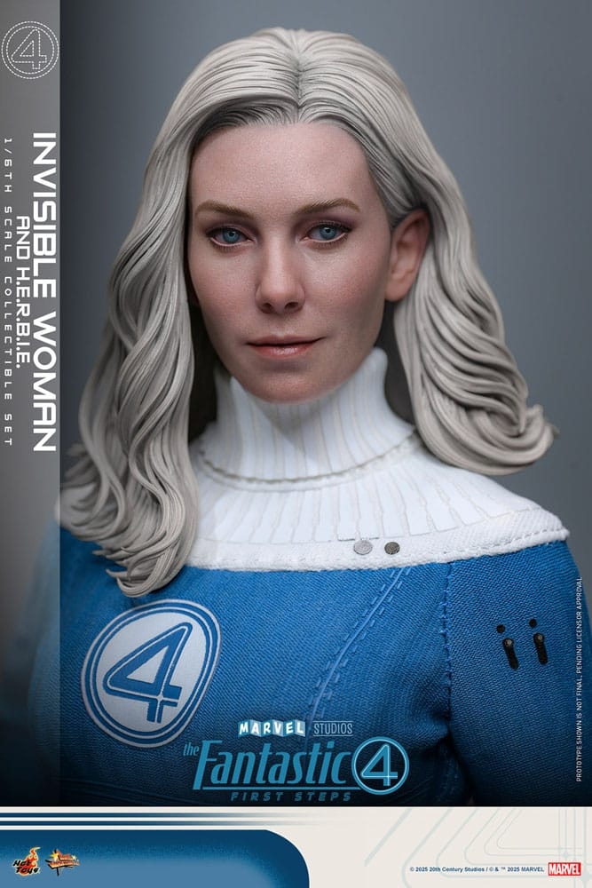 Invisible Woman Deluxe par Hot Toys - figurine 1/6 Les 4 Fantastiques : Premiers Pas de 28 cm - Reference MMS824