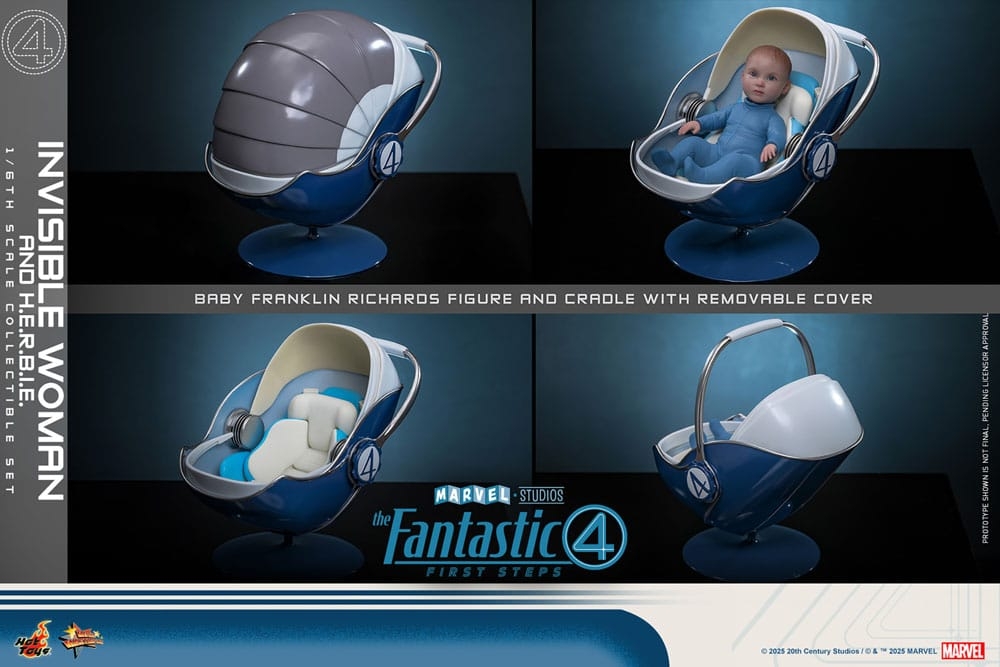 Invisible Woman Deluxe par Hot Toys - figurine 1/6 Les 4 Fantastiques : Premiers Pas de 28 cm - Reference MMS824