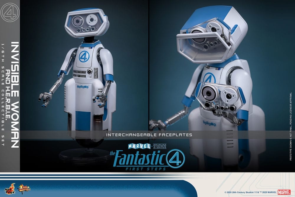 Invisible Woman Deluxe par Hot Toys - figurine 1/6 Les 4 Fantastiques : Premiers Pas de 28 cm - Reference MMS824