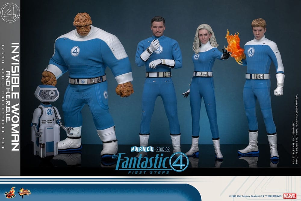 Invisible Woman Deluxe par Hot Toys - figurine 1/6 Les 4 Fantastiques : Premiers Pas de 28 cm - Reference MMS824