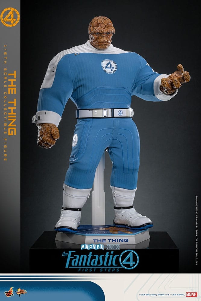 La Chose par Hot Toys - figurine 1/6 Les 4 Fantastiques : Premiers Pas de 31 cm - Reference MMS813