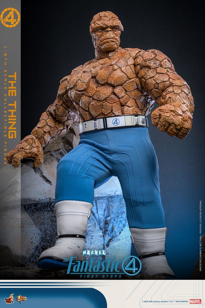 La Chose par Hot Toys - figurine 1/6 Les 4 Fantastiques : Premiers Pas de 31 cm - Reference MMS813