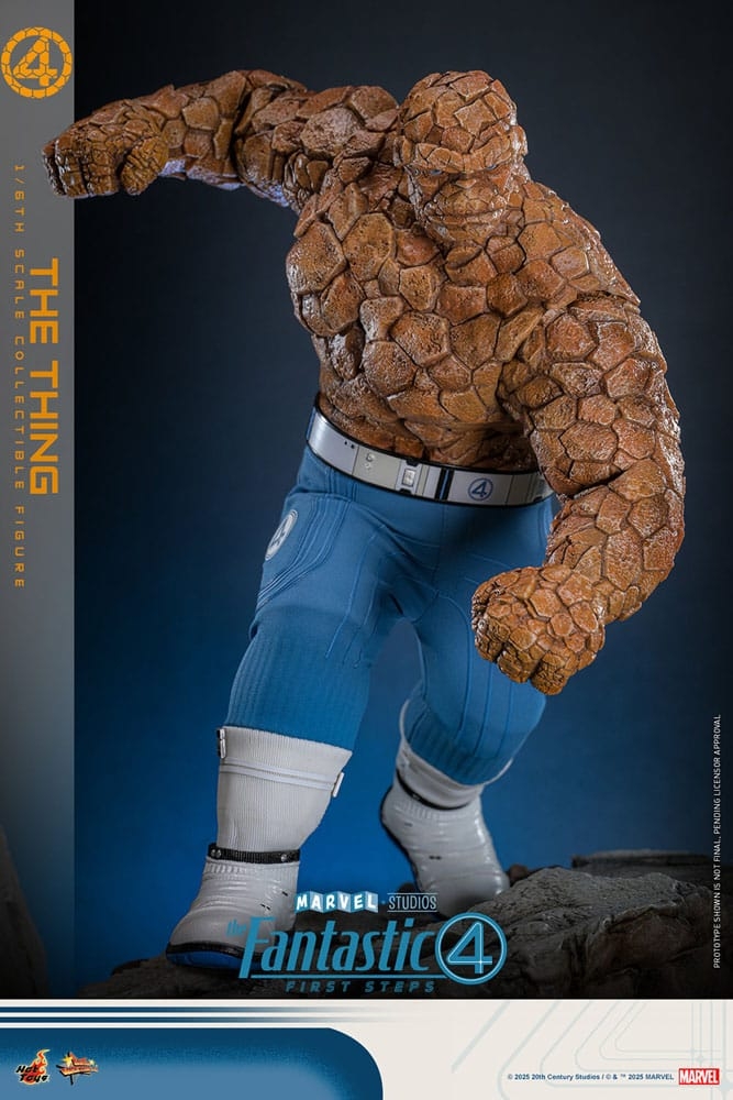 La Chose par Hot Toys - figurine 1/6 Les 4 Fantastiques : Premiers Pas de 31 cm - Reference MMS813