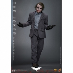 The Joker (Bank Robber Version) Collector par Hot Toys - figurine 1/6 The Dark Knight Trilogy de 30 cm - Reference DX50