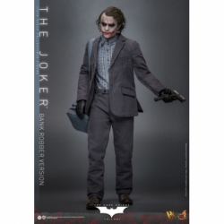 The Joker (Bank Robber Version) Collector par Hot Toys - figurine 1/6 The Dark Knight Trilogy de 30 cm - Reference DX50