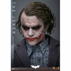 The Joker (Bank Robber Version) Collector par Hot Toys - figurine 1/6 The Dark Knight Trilogy de 30 cm - Reference DX50