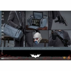 The Joker (Bank Robber Version) Collector par Hot Toys - figurine 1/6 The Dark Knight Trilogy de 30 cm - Reference DX50