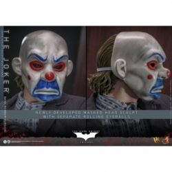 The Joker (Bank Robber Version) by Hot Toys Collector version - The Dark Knight Trilogy 1/6 scale action figure - Reference DX50