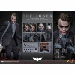 The Joker (Bank Robber Version) by Hot Toys Collector version - The Dark Knight Trilogy 1/6 scale action figure - Reference DX50