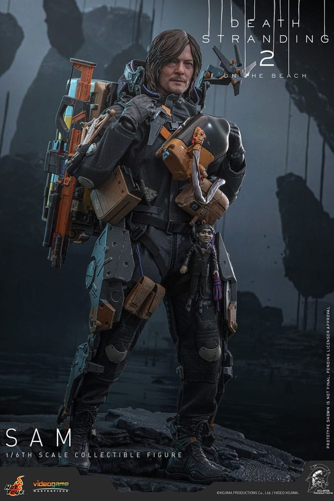 Sam by Hot Toys Collector version - Death Stranding 2: On the Beach 1/6 scale action figure - Reference VGM75