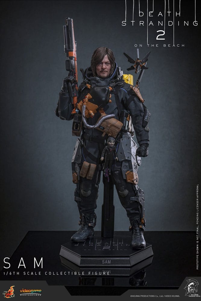 Sam by Hot Toys Collector version - Death Stranding 2: On the Beach 1/6 scale action figure - Reference VGM75