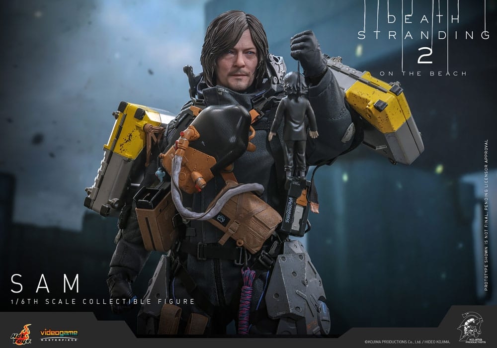 Sam Collector par Hot Toys - figurine 1/6 Death Stranding 2: On the Beach de 31 cm - Reference VGM75