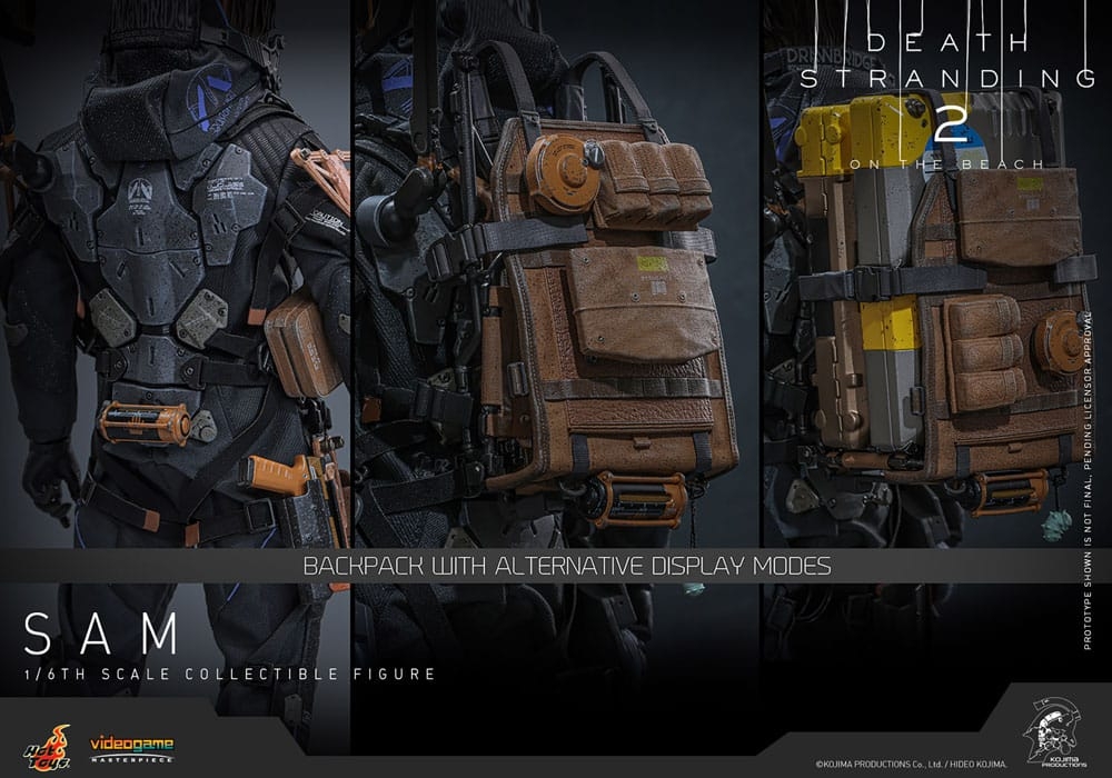 Sam by Hot Toys Collector version - Death Stranding 2: On the Beach 1/6 scale action figure - Reference VGM75