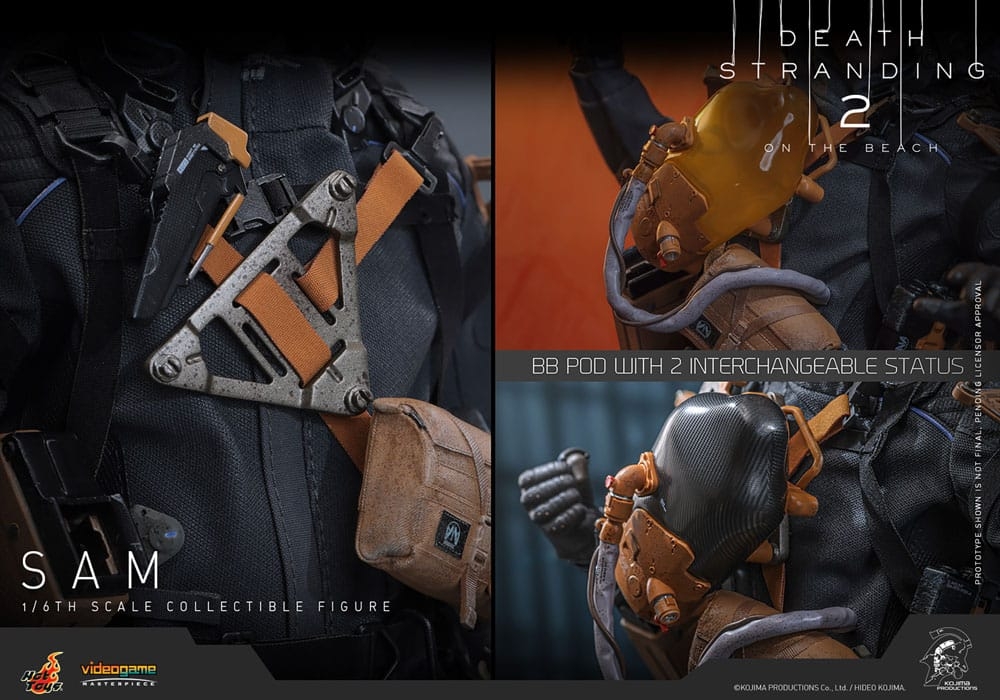Sam by Hot Toys Collector version - Death Stranding 2: On the Beach 1/6 scale action figure - Reference VGM75