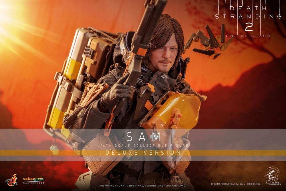 Sam Deluxe par Hot Toys - figurine 1/6 Death Stranding 2: On the Beach de 31 cm - Reference VGM76