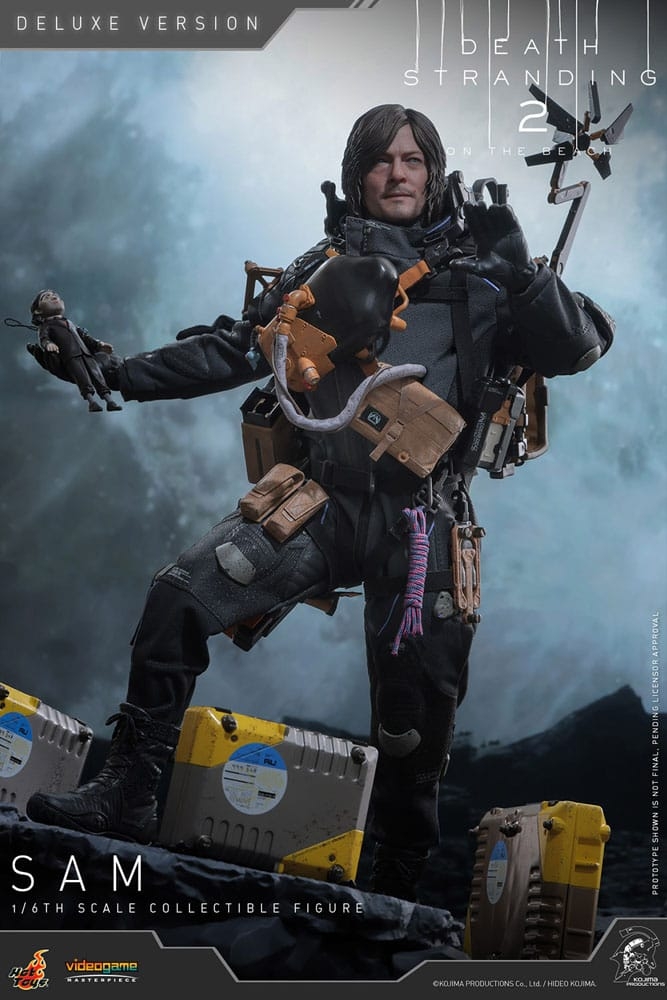 Sam Deluxe par Hot Toys - figurine 1/6 Death Stranding 2: On the Beach de 31 cm - Reference VGM76