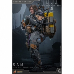 Sam van Hot Toys Deluxe version - Death Stranding 2: On the Beach 1/6 schaal actiefiguur - VGM76