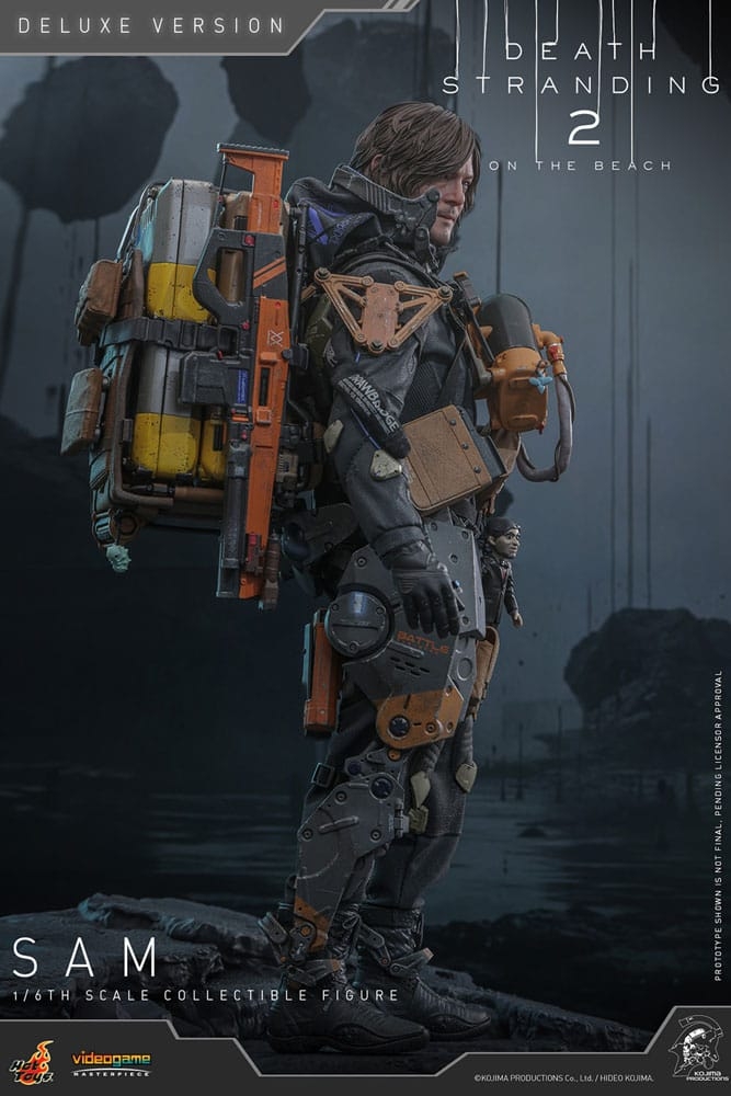 Sam Deluxe par Hot Toys - figurine 1/6 Death Stranding 2: On the Beach de 31 cm - Reference VGM76