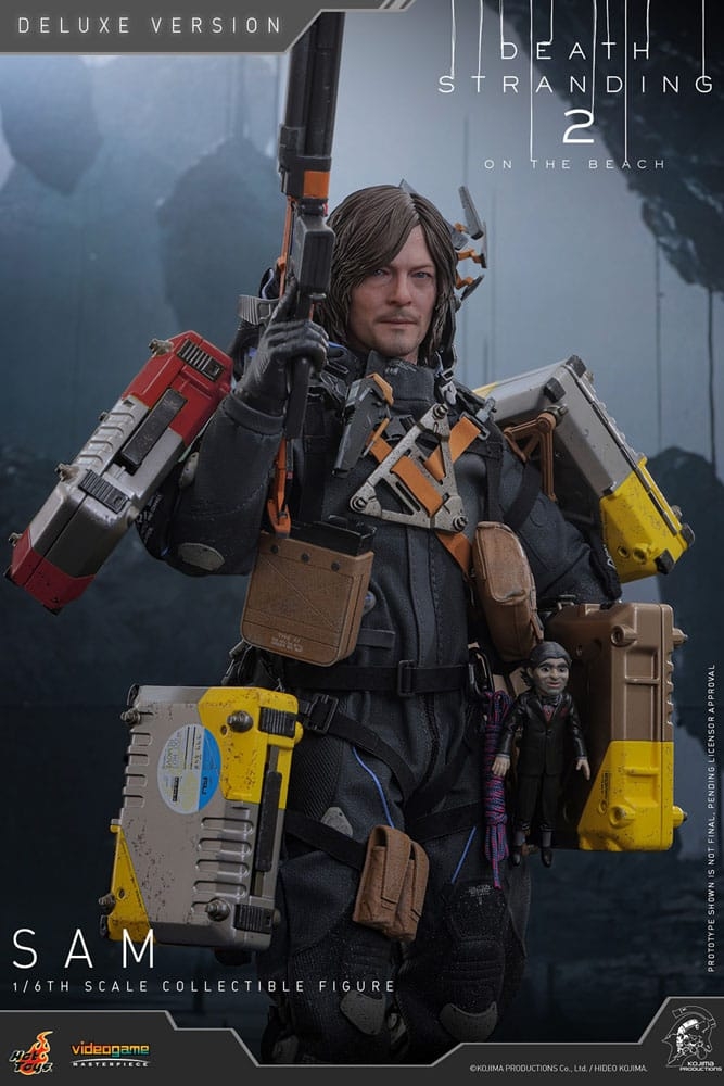 Sam Deluxe par Hot Toys - figurine 1/6 Death Stranding 2: On the Beach de 31 cm - Reference VGM76