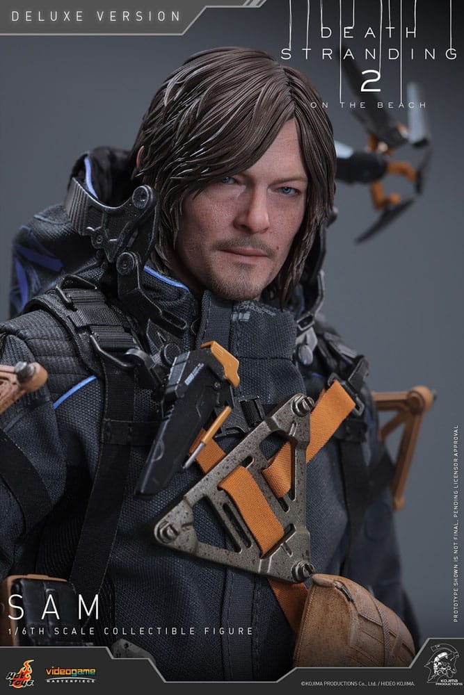 Sam Deluxe par Hot Toys - figurine 1/6 Death Stranding 2: On the Beach de 31 cm - Reference VGM76