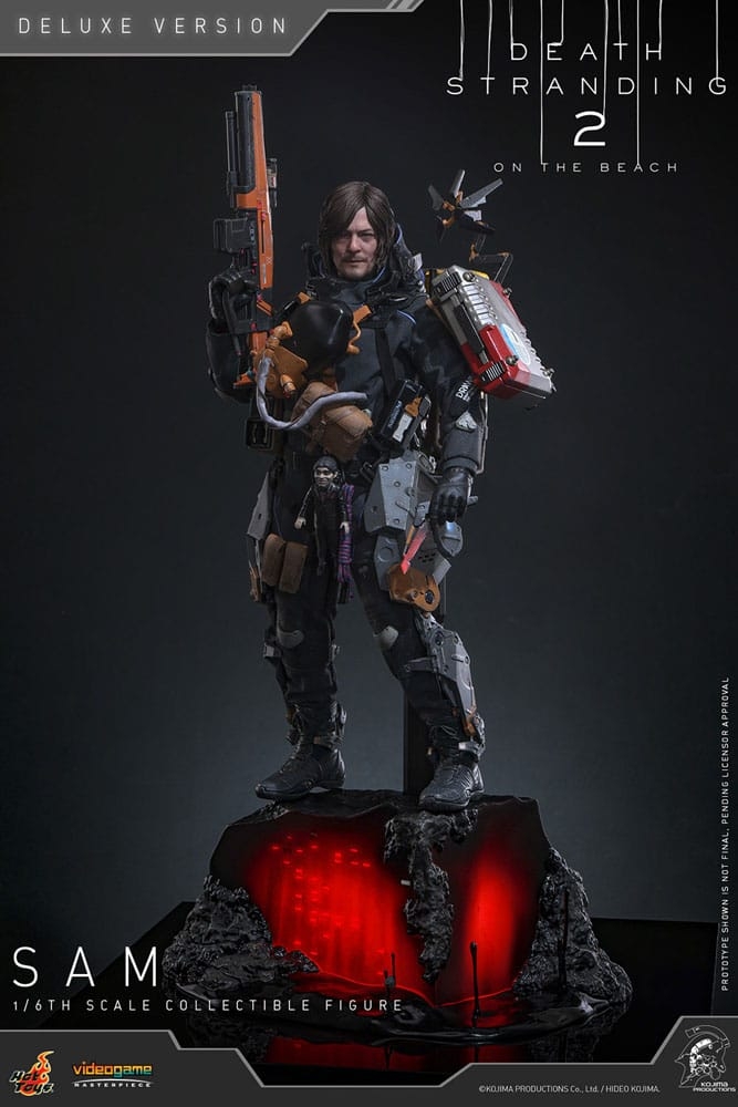 Sam Deluxe par Hot Toys - figurine 1/6 Death Stranding 2: On the Beach de 31 cm - Reference VGM76