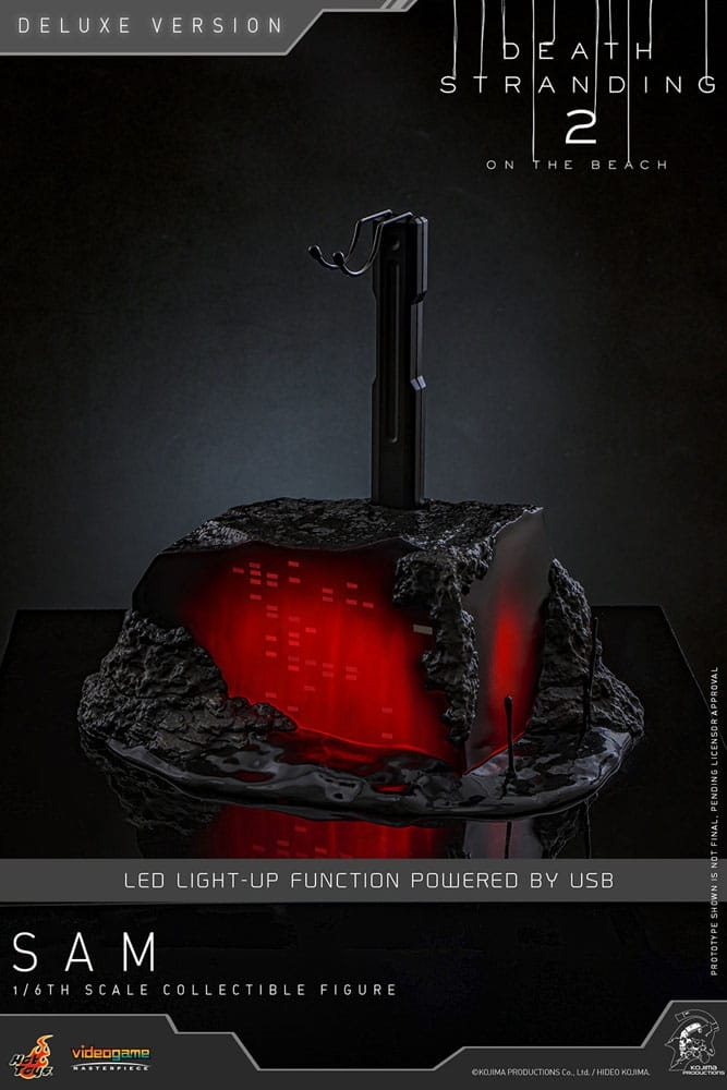 Sam Deluxe par Hot Toys - figurine 1/6 Death Stranding 2: On the Beach de 31 cm - Reference VGM76