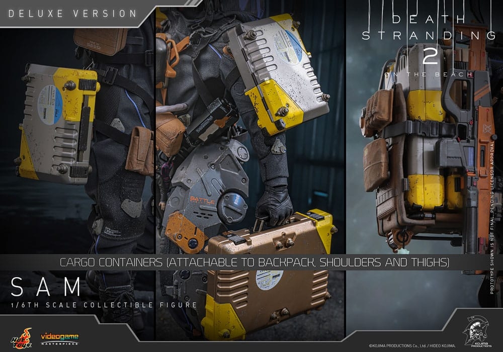 Sam Deluxe par Hot Toys - figurine 1/6 Death Stranding 2: On the Beach de 31 cm - Reference VGM76