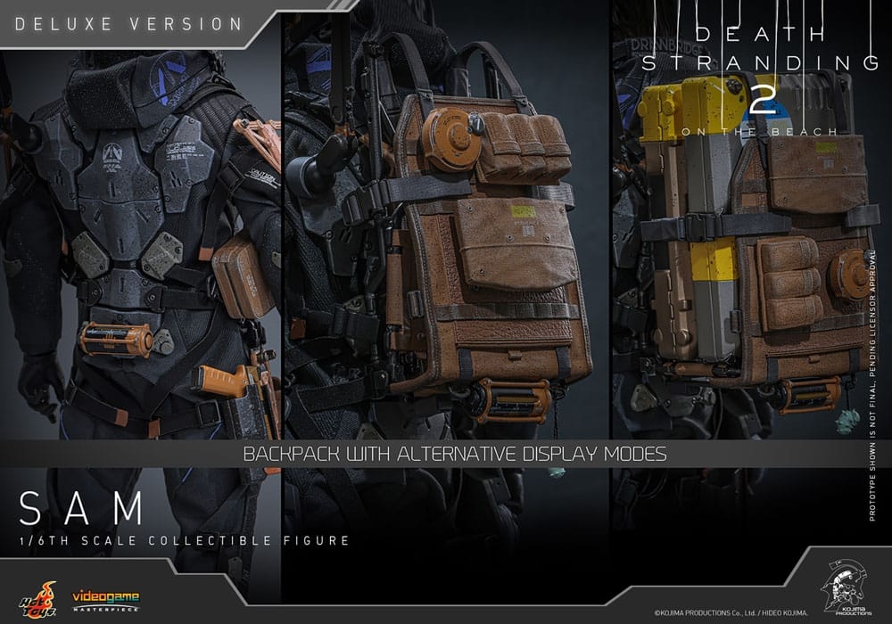 Sam by Hot Toys Deluxe version - Death Stranding 2: On the Beach 1/6 scale action figure - Reference VGM76
