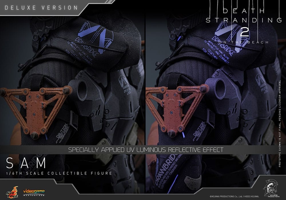 Sam by Hot Toys Deluxe version - Death Stranding 2: On the Beach 1/6 scale action figure - Reference VGM76