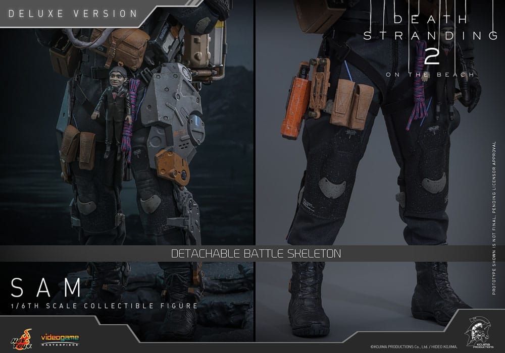 Sam by Hot Toys Deluxe version - Death Stranding 2: On the Beach 1/6 scale action figure - Reference VGM76
