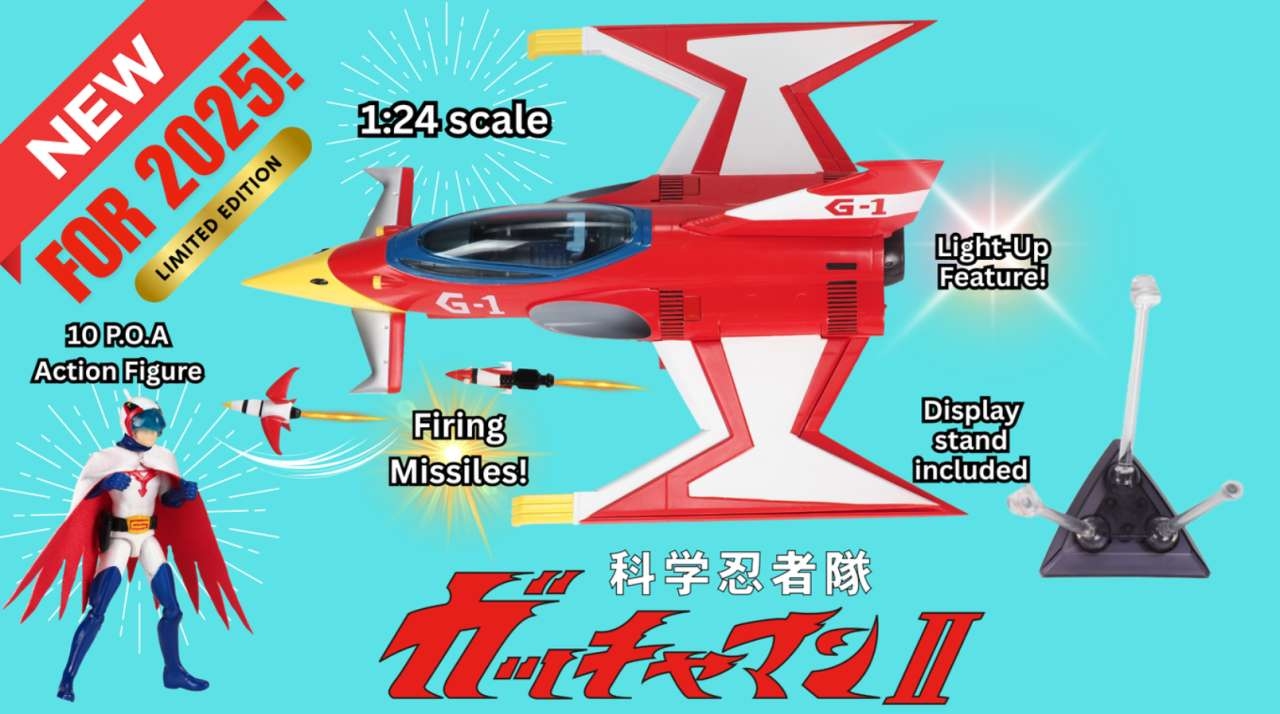 Eagle Sharp by Ramen Toy - Gatchaman 1/24 scale replica
