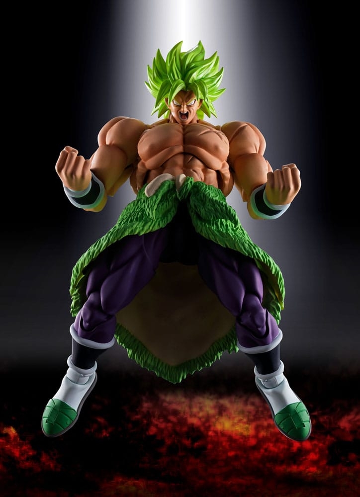 Broly (Super Saiyan Fullpower) SH Figuarts by Bandai Reissue version - Dragon Ball Super Broly 22 cm action figure